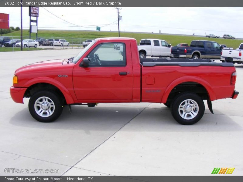 Bright Red / Dark Graphite 2002 Ford Ranger Edge Regular Cab