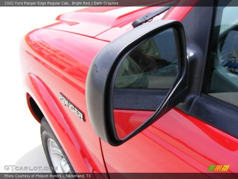 Bright Red / Dark Graphite 2002 Ford Ranger Edge Regular Cab