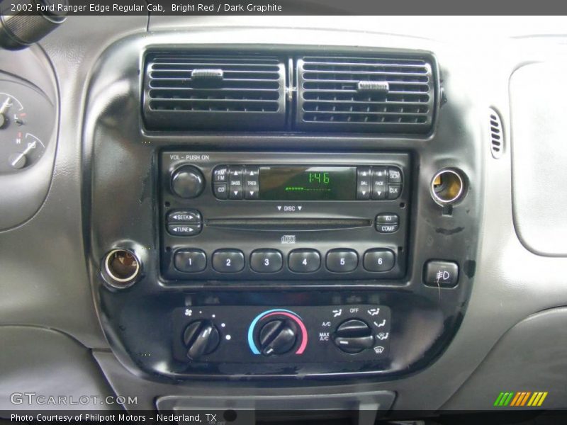 Bright Red / Dark Graphite 2002 Ford Ranger Edge Regular Cab