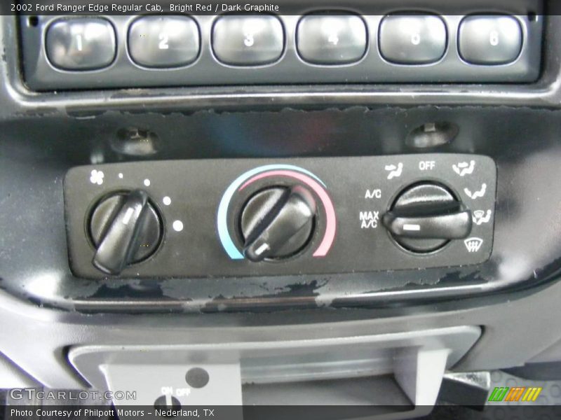 Bright Red / Dark Graphite 2002 Ford Ranger Edge Regular Cab