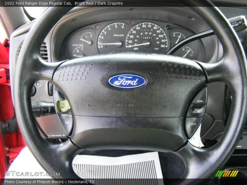 Bright Red / Dark Graphite 2002 Ford Ranger Edge Regular Cab