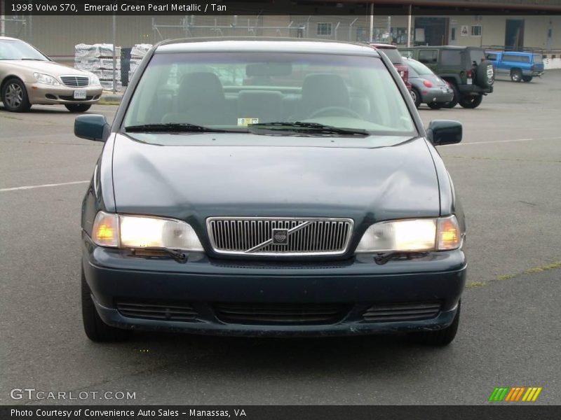 Emerald Green Pearl Metallic / Tan 1998 Volvo S70