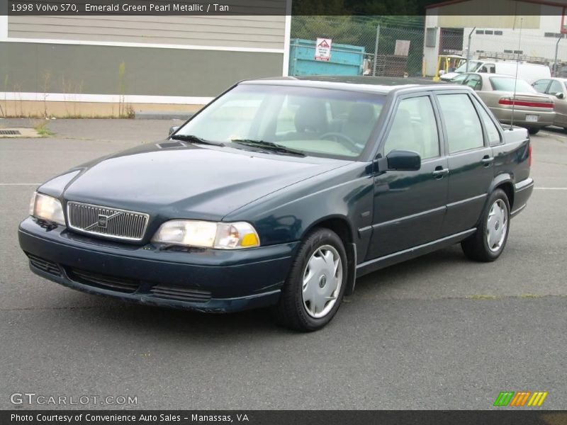 Emerald Green Pearl Metallic / Tan 1998 Volvo S70