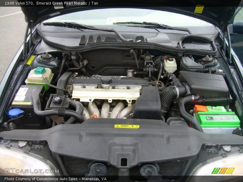 Emerald Green Pearl Metallic / Tan 1998 Volvo S70
