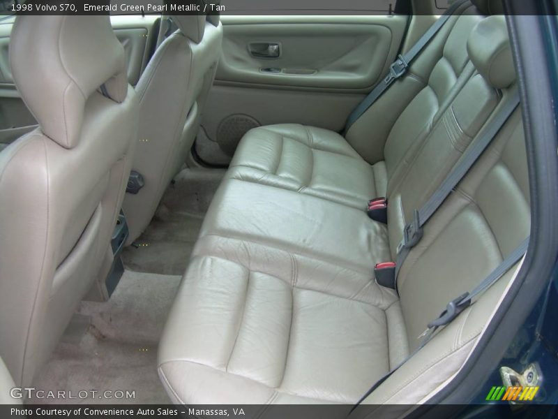 Emerald Green Pearl Metallic / Tan 1998 Volvo S70