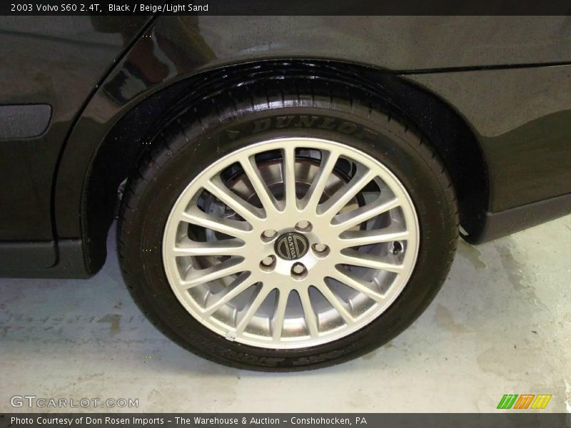 Black / Beige/Light Sand 2003 Volvo S60 2.4T