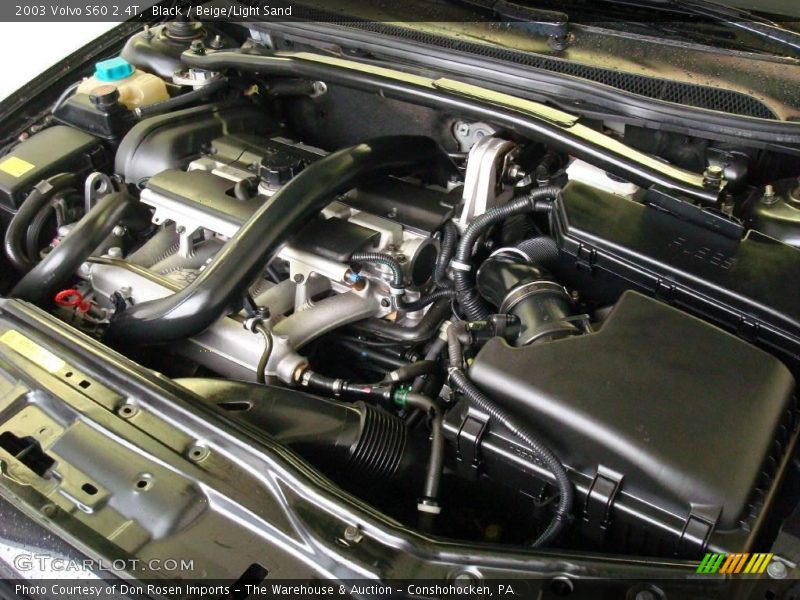 Black / Beige/Light Sand 2003 Volvo S60 2.4T