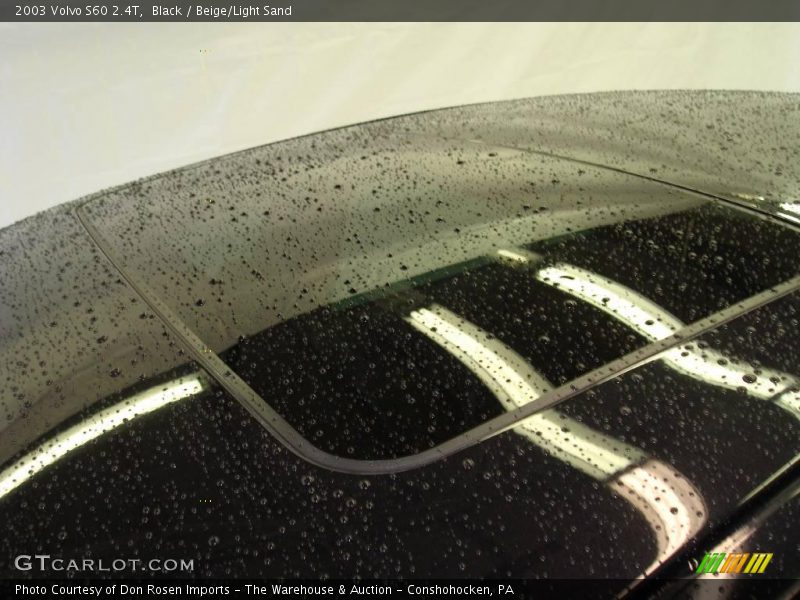 Black / Beige/Light Sand 2003 Volvo S60 2.4T