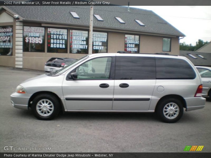 Silver Frost Metallic / Medium Graphite Grey 2002 Ford Windstar LX