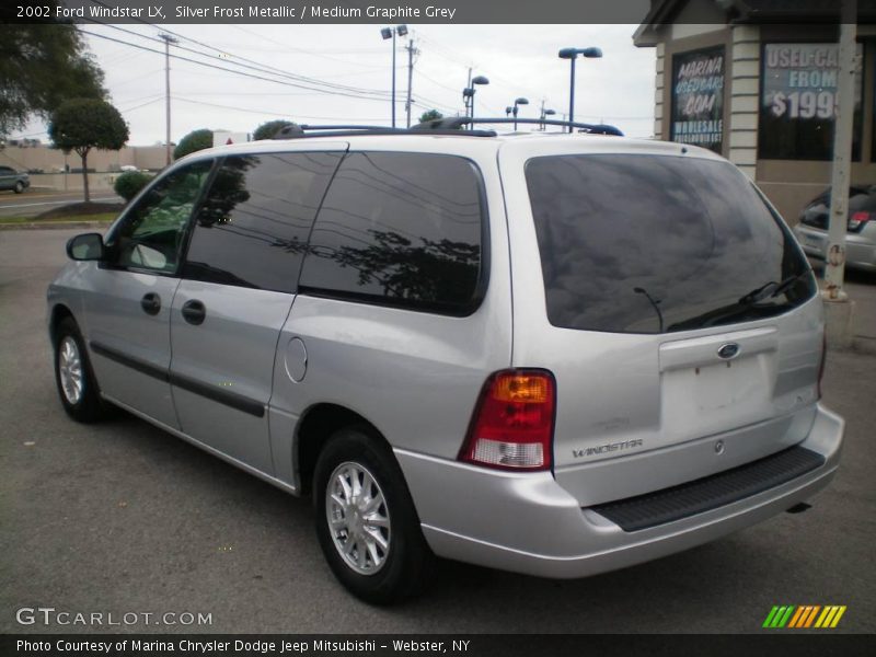 Silver Frost Metallic / Medium Graphite Grey 2002 Ford Windstar LX