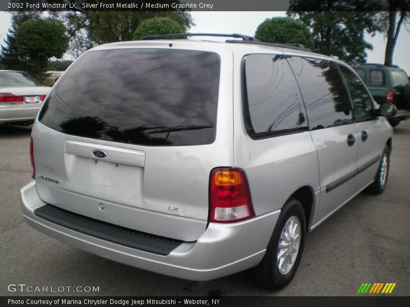 Silver Frost Metallic / Medium Graphite Grey 2002 Ford Windstar LX