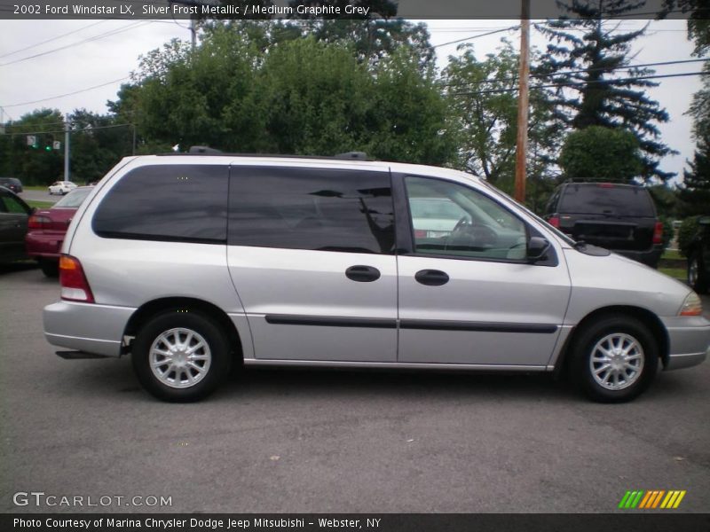Silver Frost Metallic / Medium Graphite Grey 2002 Ford Windstar LX