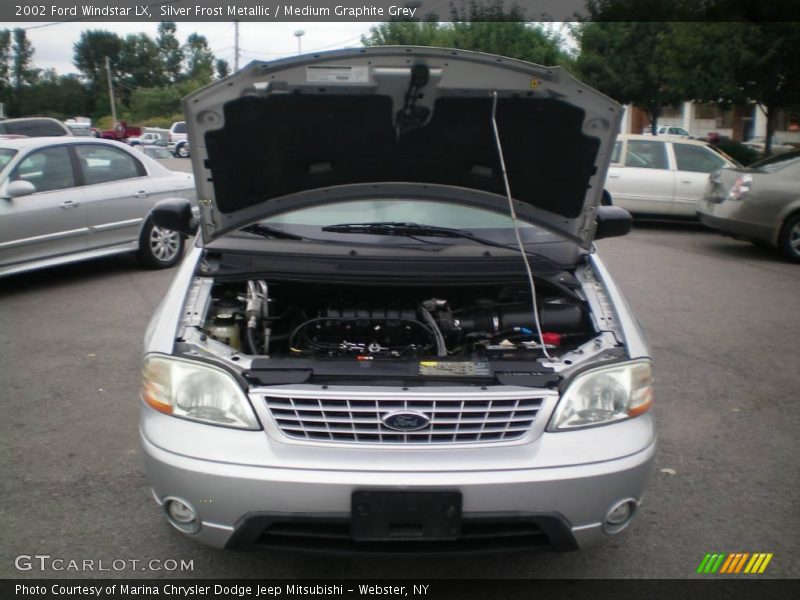 Silver Frost Metallic / Medium Graphite Grey 2002 Ford Windstar LX
