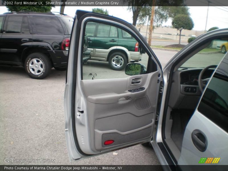 Silver Frost Metallic / Medium Graphite Grey 2002 Ford Windstar LX