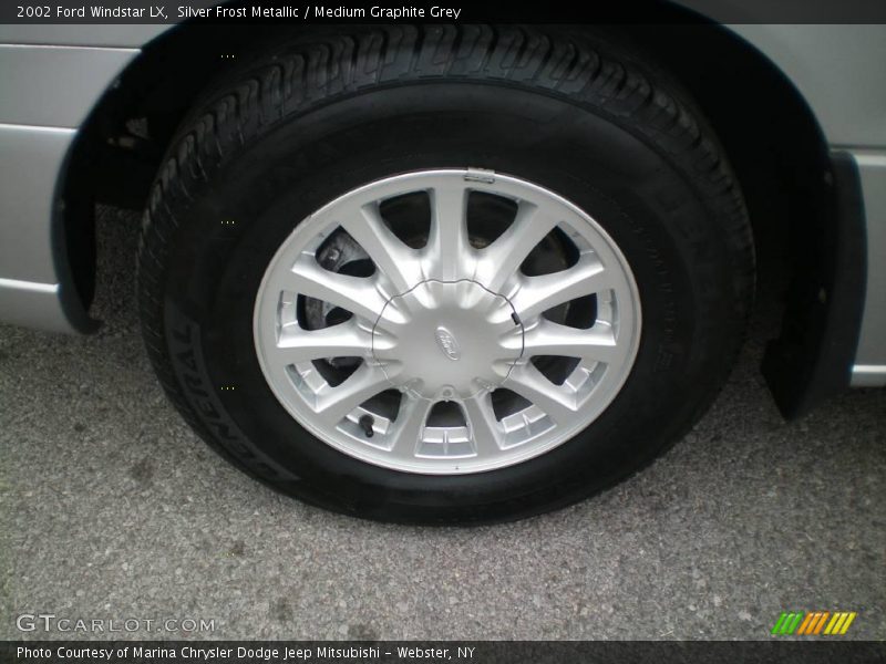 Silver Frost Metallic / Medium Graphite Grey 2002 Ford Windstar LX