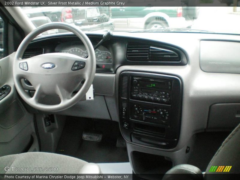 Silver Frost Metallic / Medium Graphite Grey 2002 Ford Windstar LX