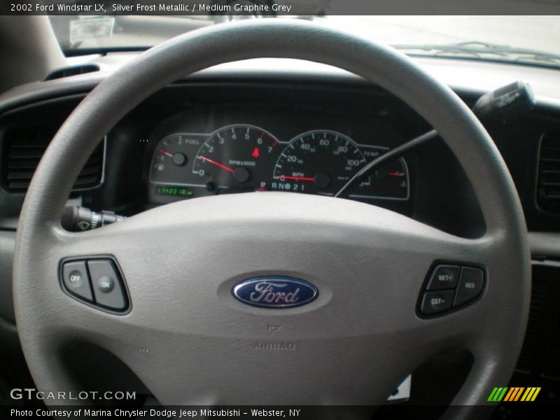 Silver Frost Metallic / Medium Graphite Grey 2002 Ford Windstar LX