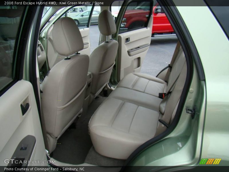 Rear Seat of 2008 Escape Hybrid 4WD