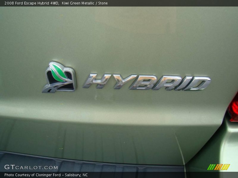  2008 Escape Hybrid 4WD Logo