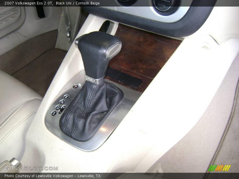 Black Uni / Cornsilk Beige 2007 Volkswagen Eos 2.0T