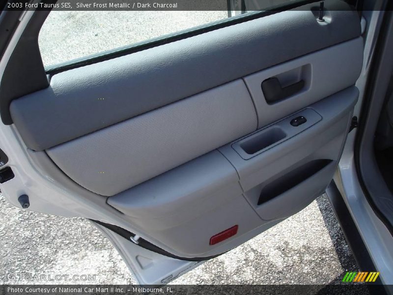 Silver Frost Metallic / Dark Charcoal 2003 Ford Taurus SES