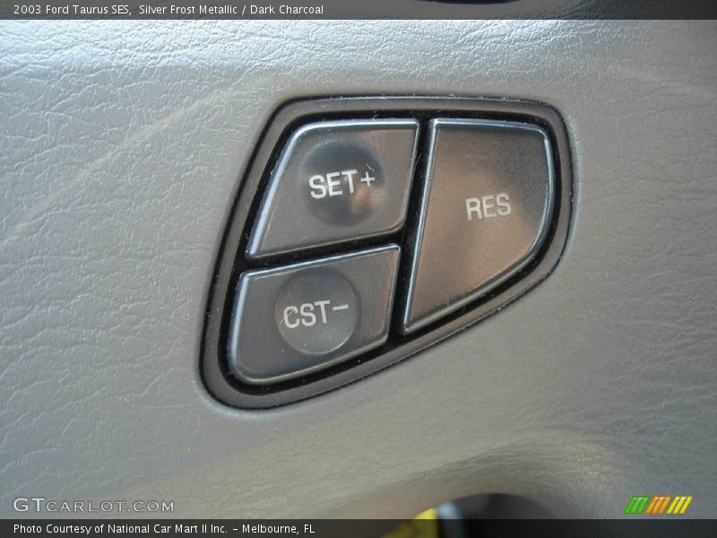 Silver Frost Metallic / Dark Charcoal 2003 Ford Taurus SES