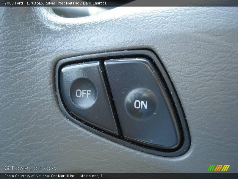Silver Frost Metallic / Dark Charcoal 2003 Ford Taurus SES