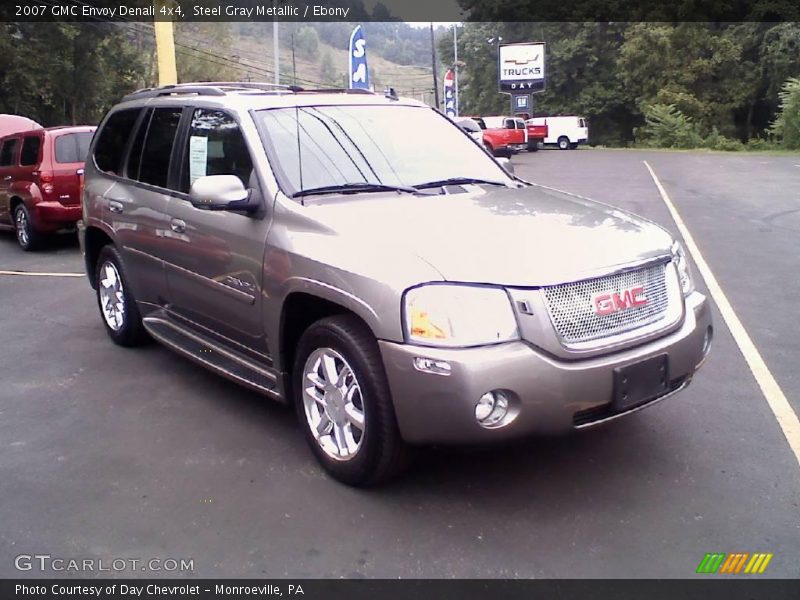 Steel Gray Metallic / Ebony 2007 GMC Envoy Denali 4x4
