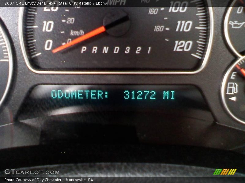 Steel Gray Metallic / Ebony 2007 GMC Envoy Denali 4x4