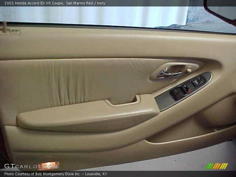 San Marino Red / Ivory 2001 Honda Accord EX V6 Coupe