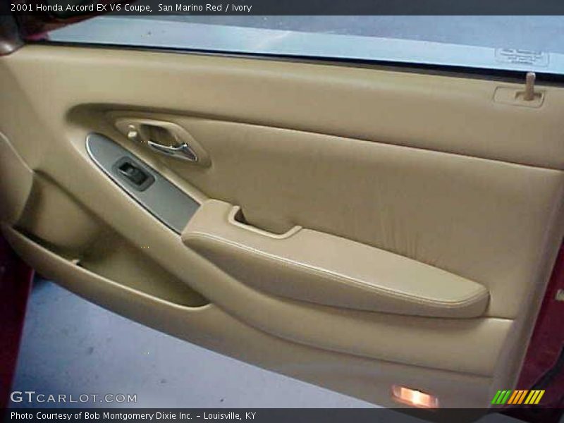 San Marino Red / Ivory 2001 Honda Accord EX V6 Coupe