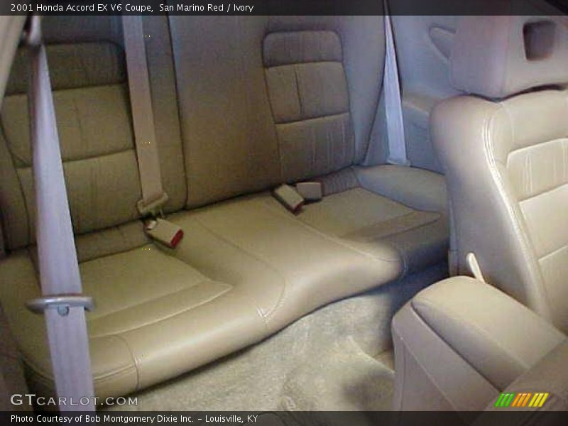 San Marino Red / Ivory 2001 Honda Accord EX V6 Coupe