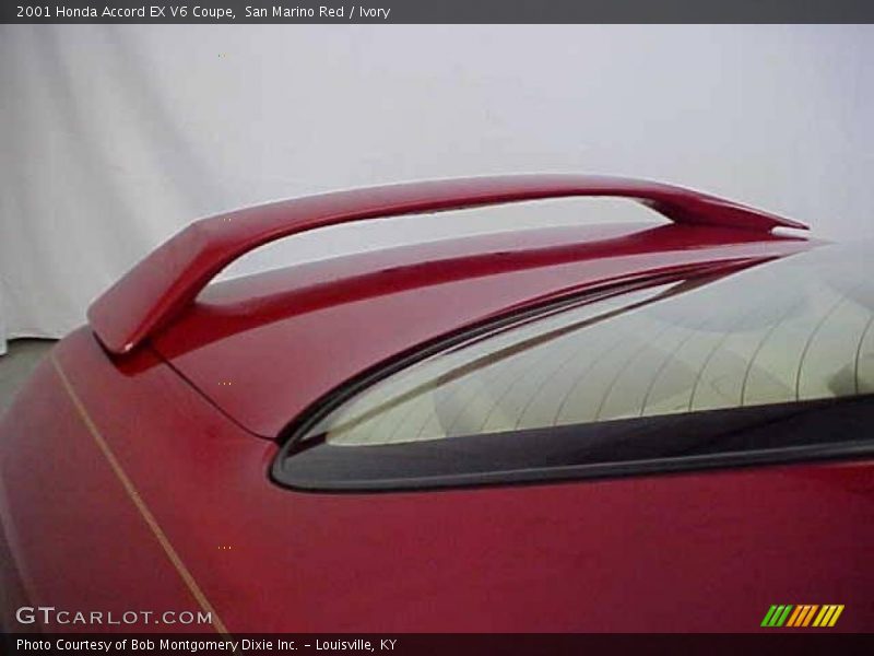 San Marino Red / Ivory 2001 Honda Accord EX V6 Coupe