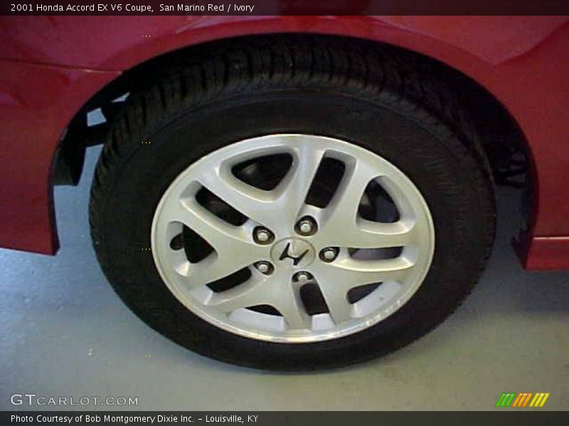 San Marino Red / Ivory 2001 Honda Accord EX V6 Coupe