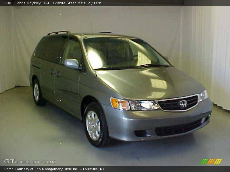 Granite Green Metallic / Fern 2002 Honda Odyssey EX-L