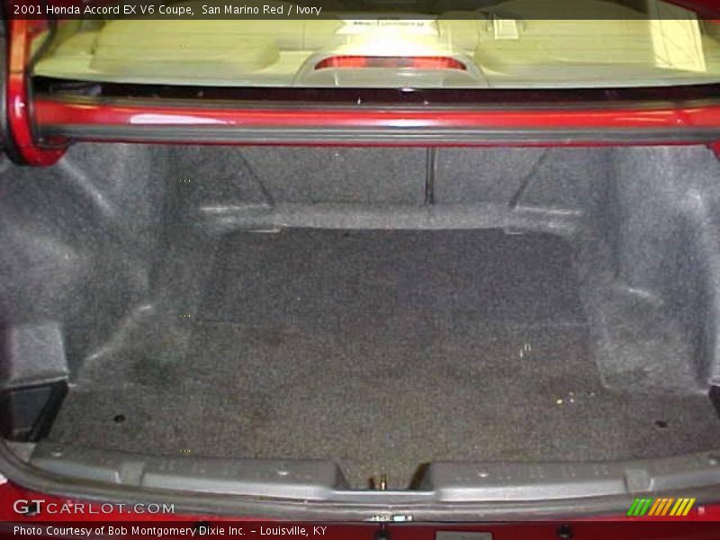 San Marino Red / Ivory 2001 Honda Accord EX V6 Coupe