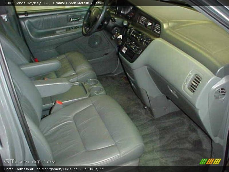 Granite Green Metallic / Fern 2002 Honda Odyssey EX-L