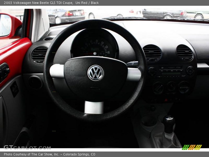 Uni Red / Black 2003 Volkswagen New Beetle GLS TDI Coupe