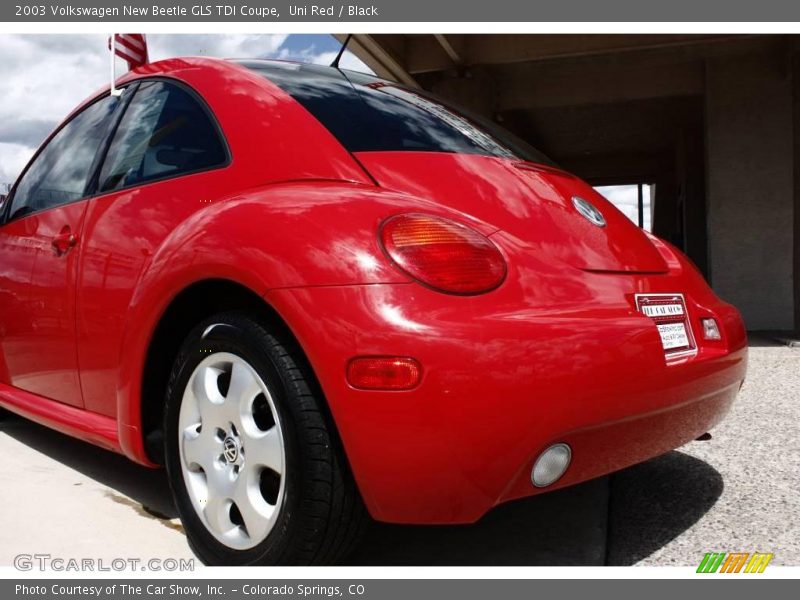 Uni Red / Black 2003 Volkswagen New Beetle GLS TDI Coupe