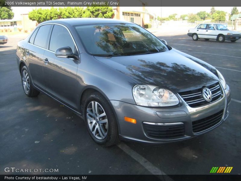 Platinum Grey Metallic / Grey 2006 Volkswagen Jetta TDI Sedan