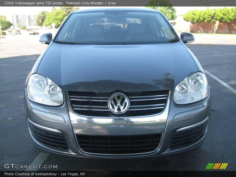Platinum Grey Metallic / Grey 2006 Volkswagen Jetta TDI Sedan