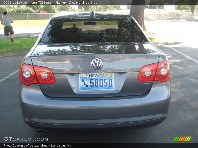 Platinum Grey Metallic / Grey 2006 Volkswagen Jetta TDI Sedan