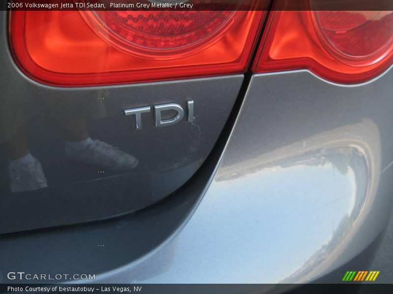 Platinum Grey Metallic / Grey 2006 Volkswagen Jetta TDI Sedan