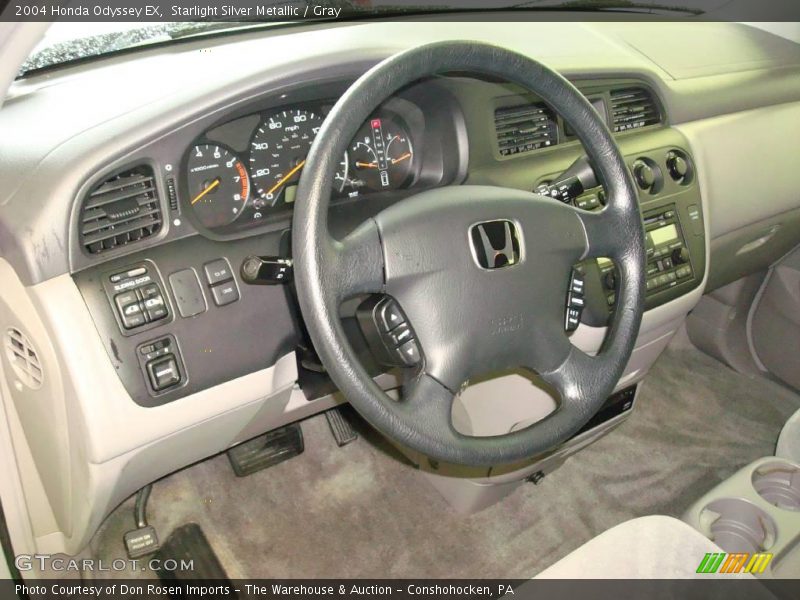 Starlight Silver Metallic / Gray 2004 Honda Odyssey EX