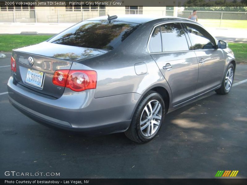 Platinum Grey Metallic / Grey 2006 Volkswagen Jetta TDI Sedan