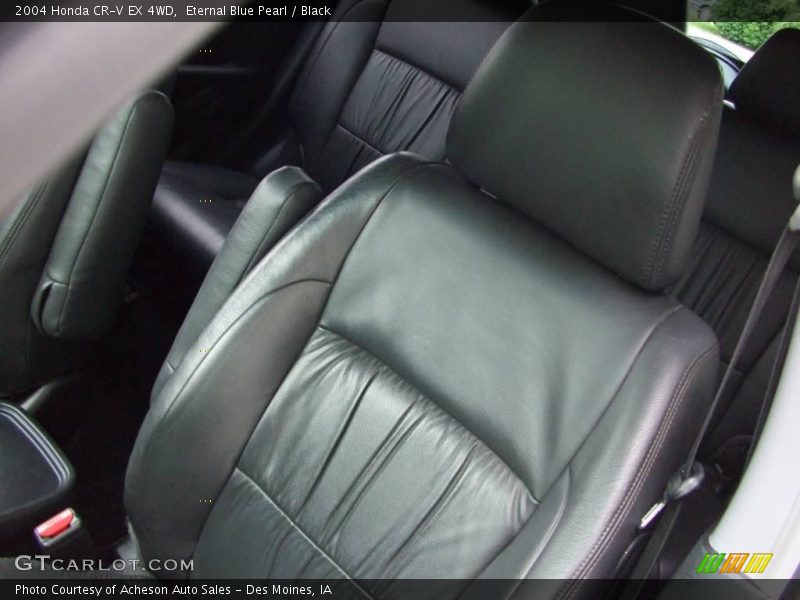 Eternal Blue Pearl / Black 2004 Honda CR-V EX 4WD