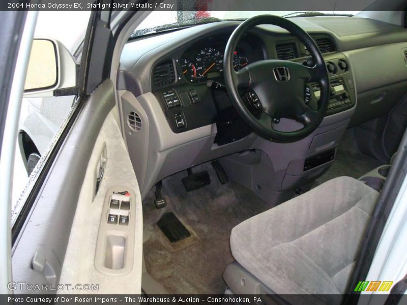 Starlight Silver Metallic / Gray 2004 Honda Odyssey EX