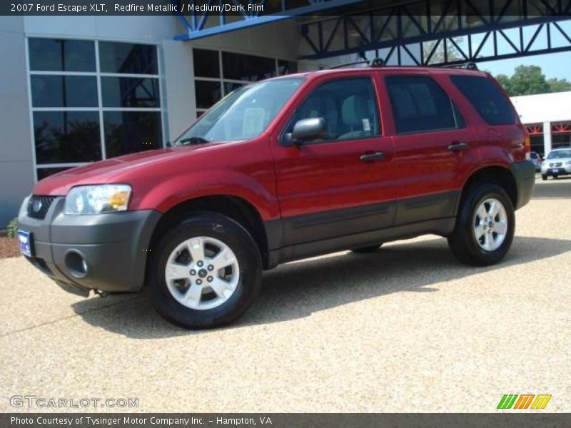 Redfire Metallic / Medium/Dark Flint 2007 Ford Escape XLT