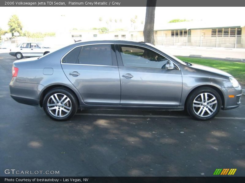 Platinum Grey Metallic / Grey 2006 Volkswagen Jetta TDI Sedan