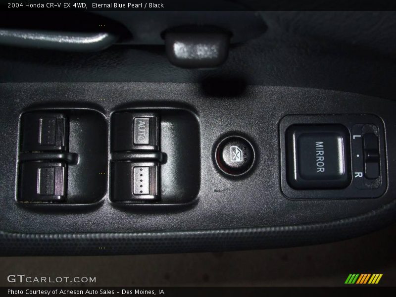 Eternal Blue Pearl / Black 2004 Honda CR-V EX 4WD